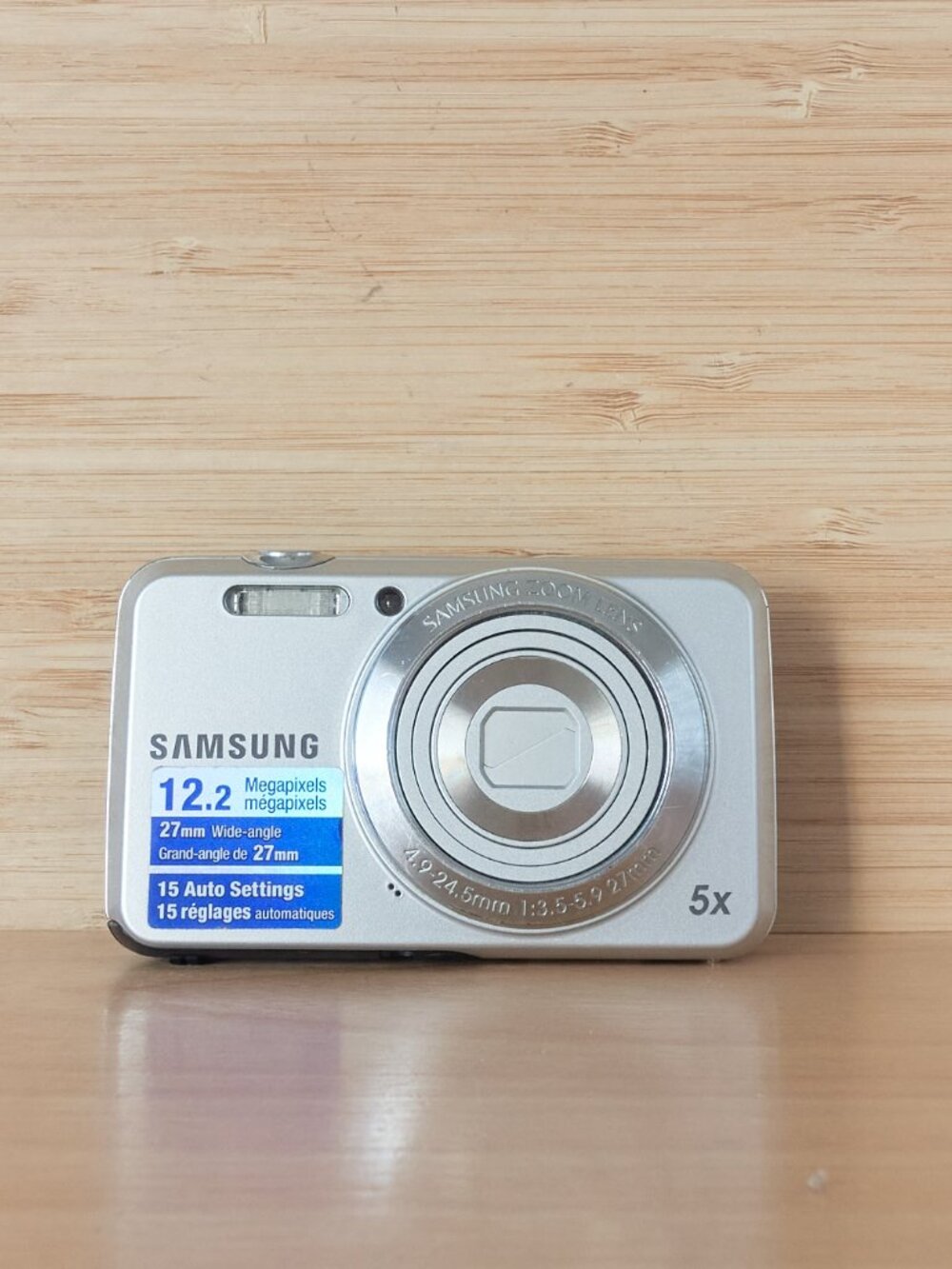 Samsung ES80 Digital Camera Tested Working Compact Point and Shoot